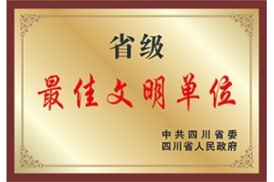省级最佳文明单位