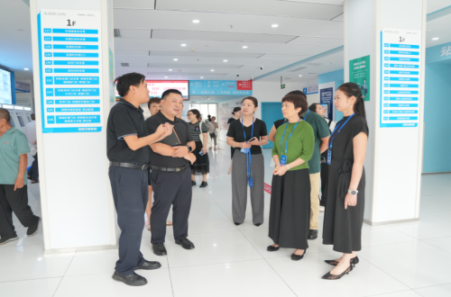 船山区政协视察遂宁市第三人民医院落实医保服务情况