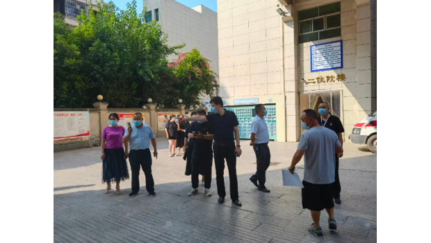 院领导督查疫情防控、安全生产及全国文明典范城市创建等重点工作！