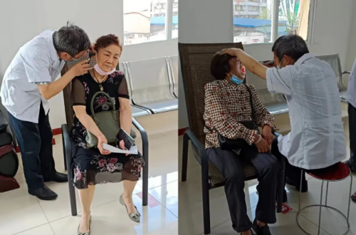 走进育才路社区——爱心义诊