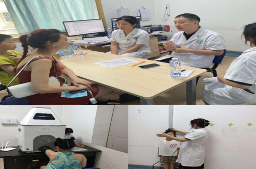 市三医院开展儿童生长发育义诊活动