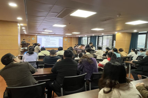 夯实感控基础，筑牢安全屏障 开展医院横断面调查专题培训